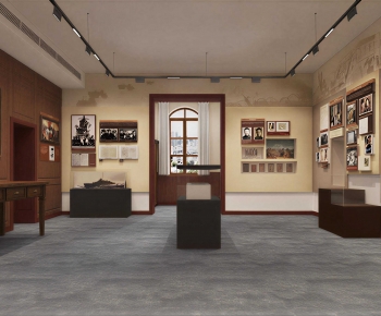 Modern Exhibition Hall-ID:332461129