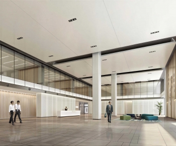 Modern Office Reception Desk-ID:265306957