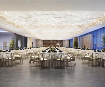 Modern Banquet Hall-ID:134572031