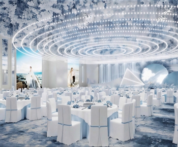 Modern Banquet Hall-ID:654206045