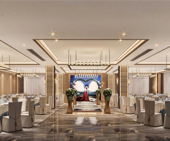 Modern Banquet Hall-ID:269481909