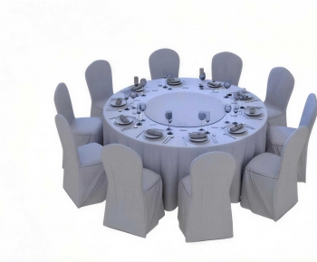 Modern Dining Table And Chairs-ID:603910929