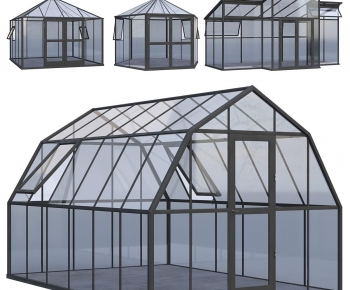 Modern Glass Sunshine Room-ID:955022106