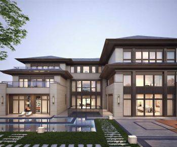 New Chinese Style Detached Villa-ID:274241925
