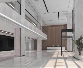 Modern Office Reception Desk-ID:784759536