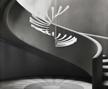 Modern Rotating Staircase-ID:255723957