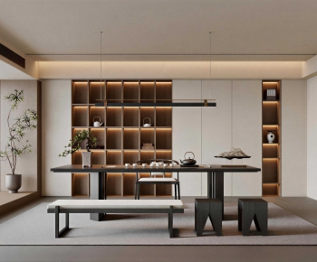 New Chinese Style Tea House-ID:507806064