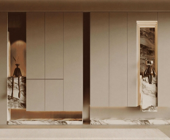 Modern Shoe Cabinet-ID:103701117