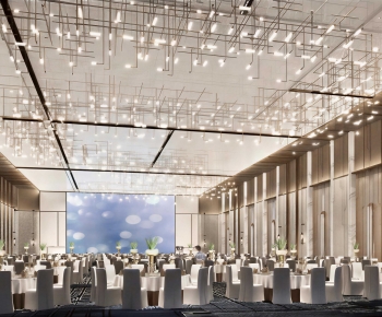 Modern Banquet Hall-ID:631238942