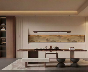 New Chinese Style Tea House-ID:552099944