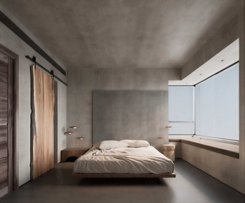 Industrial Style Bedroom-ID:474719051