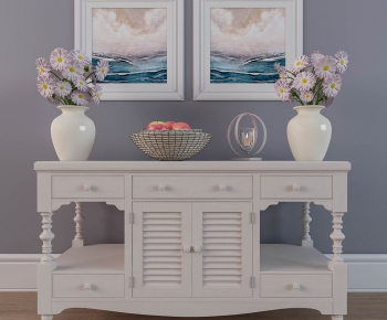Simple European Style Side Cabinet-ID:724857097