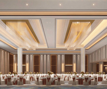Modern Banquet Hall-ID:524550915
