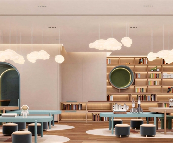 Modern Children's Reading Room-ID:867888937