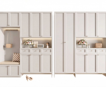French Style Shoe Cabinet-ID:687421082