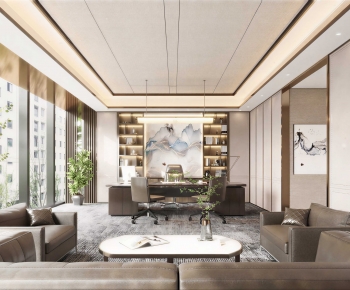 Modern Manager's Office-ID:352644924