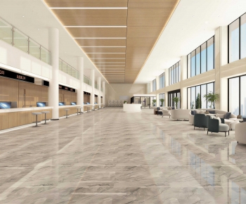Modern Office Reception Desk-ID:912215956
