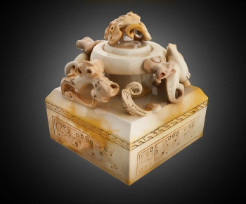 Chinese Style Sculpture-ID:930475957