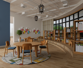 Modern Children's Reading Room-ID:351102112