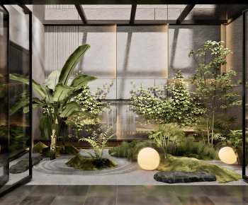 Modern Plant Landscaping-ID:285019945