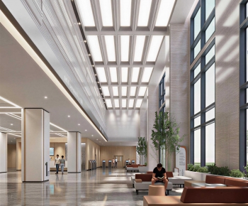 Modern Office Reception Desk-ID:726871976