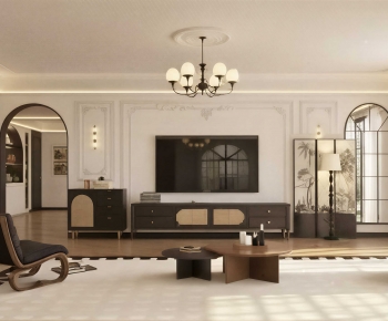French Style A Living Room-ID:879705917