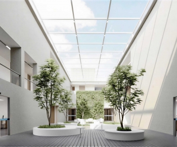 Modern Courtyard/landscape-ID:504986056