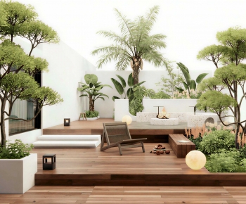 Modern Plant Landscaping-ID:427206996