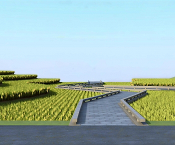 Modern Park Landscape-ID:333868988