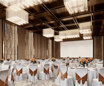Modern Banquet Hall-ID:591906077