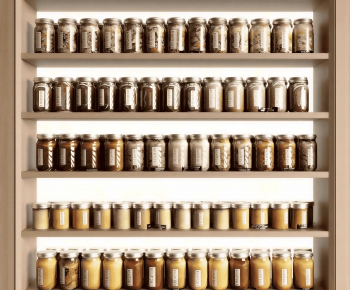 Modern Seasoning Jar-ID:828113085