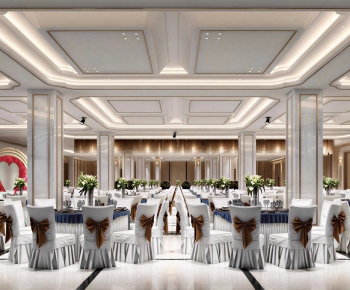 Modern Banquet Hall-ID:125253923