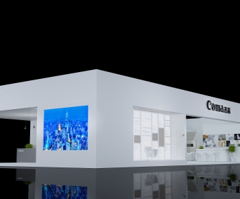 Modern Exhibition Hall-ID:518301969
