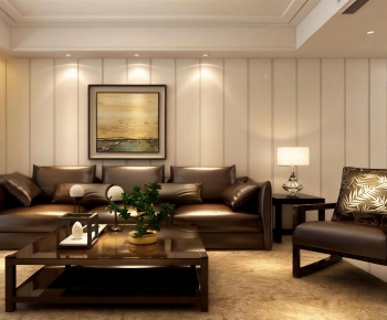 Modern A Living Room-ID:267486104