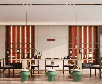 New Chinese Style Tea House-ID:303069112