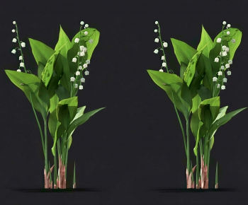 Modern Flowers And Grass-ID:567070019