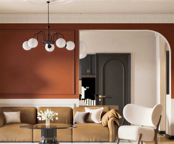 Modern A Living Room-ID:471436984