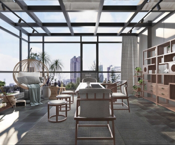 New Chinese Style Study Space-ID:523812069