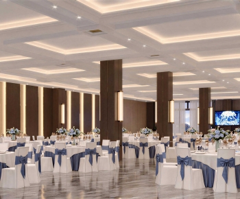 Modern Banquet Hall-ID:631167895