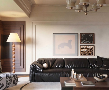 Modern A Living Room-ID:673638116
