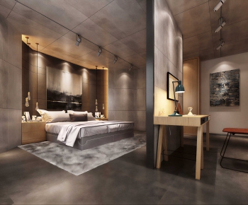Industrial Style Bedroom-ID:899961957