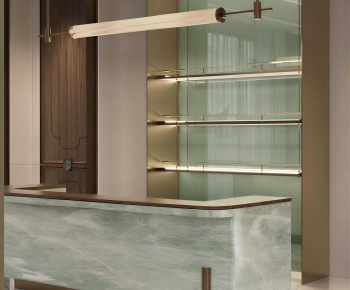 Modern Office Reception Desk-ID:950939734