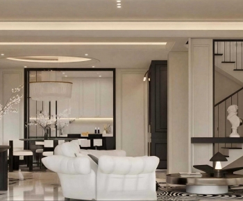 Modern A Living Room-ID:145926004