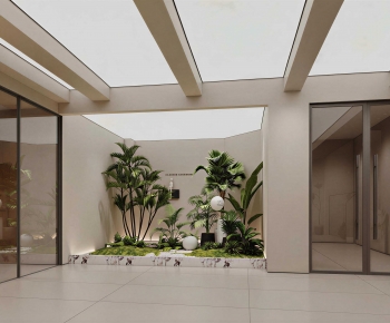 Modern Courtyard/landscape-ID:487798936