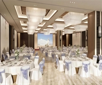 Modern Banquet Hall-ID:401284937