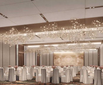 Modern Banquet Hall-ID:701946974