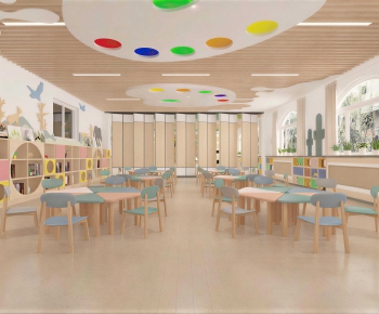 Modern Kindergarten Classrooms-ID:523691244