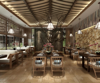 New Chinese Style Dining Room-ID:833956962