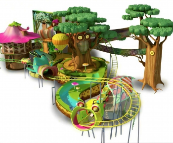 Modern Equipment For Children-ID:420484071