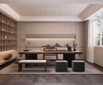 New Chinese Style Tea House-ID:837112905